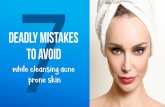 7 Deadly Mistakes to Avoid While Cleansing · Exposed Skincare Facial Cleanser. • It fights inflammation and acne causing bacteria effectively while not irritating even the sensitive
