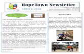 HopeTown Newsletter - Home - HopeTown School€¦ · improvement with such expert attention. ... walked and talked and with a little bit of ... The website provides key information