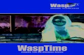 WaspTime - MSS Software · choose the optimum way to capture employee time. Select from biometric (fingerprint), HID, RFID, or barcode clocks. WaspTime clocks feature integrated ...