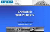 CANNABIS - AUMA.ca€¦ · •Cannabis lounges 21. Thank You For Your Attention Questions Are Welcome Kelsey Becker Brookes kbeckerbrookes@rmrf.com 780.497.3304 Toll Free: 1.800.661.7673