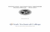 RADIOLOGIC TECHNOLOGY PROGRAM Student Manual 2019-2021€¦ · Radiation Protection and Safety Regulations ... instruction in Radiologic Technology, ... ratio and proportion as well