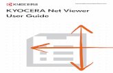 KYOCERA Net Vie wer User Guide€¦ · KYOCERA Net Viewer 1-1 1 Quick Start You can organize and monitor network device information with many different features that are available,