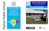 Paxton Public School on Public School...Monday 20th July Term 4 Thursday 17th and Friday 18th December Commencement of Year Teachers and staff resume on Tuesday 28th January 2020 Kindergarten