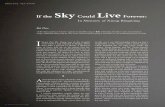 If the Sky Could Live Foreveryongan.wu/fabiao/2008... · Forever: In Memory of Xiong Bingming Bei Dao “If the Sky Could Live Forever” appears as the fifth essay in 青灯 (Oil