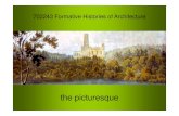 the picturesquethe picturesque - Miles Lewis · picturesque design treillage [trelliswork] and the foundations of the gardenesque. Blaise Castle Estate,,, g near Bristol, view c 1712