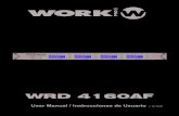 WRD 4160AF...WRD 4160AF wirel UHF radio system, WRD 4160AF provices an excellent solution. With 160 frequency bands, WRD 4160AF is WRD 4160AF System When using a single WRD 4160AF
