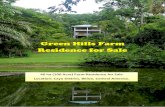 Green Hills Farm Residence for Sale - Green Hills …green-hills.net/Downloads/Butterfly Farm in Belize for...Belize: Green Hills Farm Residence for Sale Page 2 For Sale in Belize,