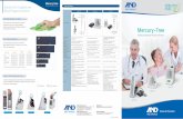 Mercury-Free · 2020-01-15 · *Mercury-Free + Auscultatory Measurement + Digital Display A-type Flat base for stacking multiple units B-type Stand-alone use In combination with optional