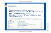 Standard Operating Procedure for assessment and placement of …€¦ · Section 1 - Individual assessment for placement within the held detention network (planned arrival) Once an