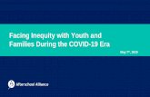 Facing Inequity with Youth and Families During the COVID ... · • Introduction to Changemakers! Volume •Panel Discussion • Q&A. Facing Inequity with Youth and Families During