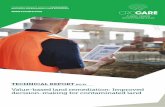 Value-based land remediation: Improved decision-making for …€¦ · CRC CARE 2016, Value-based land remediation: Improved decision-making for contaminated land, CRC CARE Technical