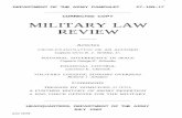 CORRECTED COPY MILITARY LAW REVIEW...Articles, comments, and notes should be submitted in duplicate to the Editor, Military Law Review, The Judge Advocate General’s School, U.S.