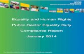Equality and Human Rights Public Sector Equality …...equality and human rights.by this process. The objective of the EIA was to identify potential positive and negative impacts that