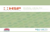 HSP Rural Health curriculum module · PAGE 2 HSP: RURAL HEALTH MODULE Formative assessment and entrustable professional activities The HSP provides a framework for workplace based,