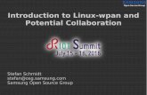 Introduction to Linux-wpan and Potential Collaborationsummit.riot-os.org/wp-content/uploads/2016/07/5-Community-Sessio… · Linux-wpan Project IEEE 802.15.4 and 6LoWPAN support in