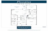 Floorplan · Floorplan P LAN 2 8 7 0 MASTER BEDROOM 20’x16’ FAMILY ROOM 22’x19’ 13’ Ceiling BREAKFAST ROOM 12’x12’ 12’ Ceiling KITCHEN 12’ Ceiling PANTRY MASTER
