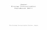 Energy Conservation Handbook 2011 · (2) Energy conservation policies and measures for the industrial sector (3) Outline of the Keidanren Voluntary Action Plan on the Environment