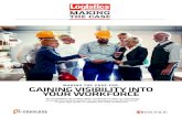 MAKING THE CASE FOR GAINING VISIBILITY INTO ...MAKING THE CASE GAINING VISIBILITY INTO YOUR WORKFORCE “Competition for both skilled and unskilled labor in distribution and logistics