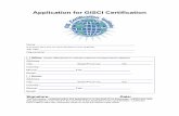 Application for GISCI Certifications/GISP_FORM...GIS Certificate (see Note c) 5 points Notes: a) Enter only the highest degree earned. Points may be claimed in section EDU-2 for courses