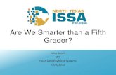 Are We Smarter than a Fifth Grader? · @NTXISSA #NTXISSACSC3 Are We Smarter than a Fifth Grader? John South CSO Heartland Payment Systems 10/2/2015
