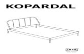 KOPARDAL - IKEA®.com€¦ · 108150 105163 102267 130487 8x 8x 8x 4x 1x 120334 1x. 108150 120334 8x 4 AA-1808340-3. 2x 5