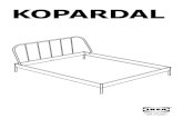 KOPARDAL - IKEA®€¦ · 108150 105163 102267 130487 8x 8x 8x 4x 1x 120334 1x. 108150 120334 8x 4 AA-1808368-2. 2x 5