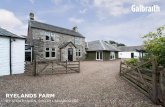 RYELANDS FARM€¦ · through lawyers to Galbraith, in writing, will be advised of a closing date, unless the property has been sold previously. The Seller will not be obliged to