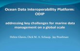 Helen Glaves, Dick M. A. Schaap, Jay Pearlman · Marine e-infrastructures Regional e-infrastructures Address specific ‘local’ requirements for data discovery and access Are developed