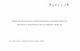 Aspecta Assurance International Luxembourg S.A. Solvency ...€¦ · The Solvency and Financial Condition Report (SFCR) is a disclosure requirement of the directives issued by the