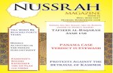 Nussrah Magazine Issue 36 - Hizbut Tahrir Malaysia...i.e. anyone who makes Hajj or Umrah to Al-Bayt ul-Haram from you, let him make Sa'ee between as-Safa and al-Marwah, thus they both