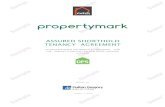 ASSURED SHORTHOLD TENANCY AGREEMENT - Cwtch Property …€¦ · propertymark.co.uk GUIDANCE NOTES FOR TENANTS Welcome to the Assured Shorthold Tenancy Agreement produced by Propertymark.