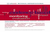 THE WHOLE-OF-PROJECT EVALUATION OF USAID/BiH PROJECT …measurebih.com/uimages/Final20Draft20WOPE20Evaluation20... · 2018-12-06 · THE WHOLE-OF-PROJECT EVALUATION OF USAID/BiH PROJECT