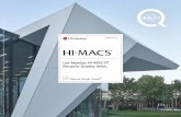 Les façades HI-MACS®. Because Quality Wins. · 2019-09-25 · Les panneaux HI-MACS® sont montés sur une agrafe en utilisant un ancrage à contre-dépouille, puis suspendus sur