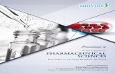 World Congress on ppharmaceutical harmaceutical ......ppharmaceutical harmaceutical ssciencesciences December 02-03, 2019 | Bangkok, Thailand World Congress on Proceedings of Hoﬆing