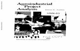 Public Disclosure Authorized Agroindustrial Analysis ...documents.worldbank.org/curated/pt/... · Agroindustrial Project Analysis James E. Austin UNN-83 ILL ... B. Checklist of Critical