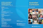 ACARA is responsible for the development of the …...2008-2010 Development of the Foundation to Year 10 Australian Curriculum for: • English • mathematics • science • history