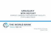 URUGUAY - Forest Carbon Partnership Facility (FCPF) · • Uruguay faces challenges that differ to a certain degree extent from the challenges faced by other countries that are in