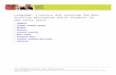Language, Literacy and Learning Two-Way: teaching ...€¦ · Web viewThe Language, Literacy and Learning Two-Way is an early childhood professional learning course involving principals,