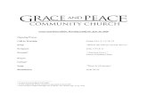 Grace and Peace Home Worship Guide for July 26, …...Grace and Peace Home Worship Guide for July 26, 2020 Opening Prayer Call to Worship Psalm 34:1-3, 17-18, 22 Song1 “Before the