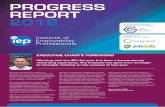 PROGRESS REPORT 2018€¦ · provides new opportunities to grow contacts, building relationships with an ever-increasing number of IEP Members from the wide range of organisations
