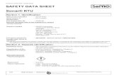 SAFETY DATA SHEET - SePRO Corporation · 2017-06-30 · Sonar® RTU Section 4. First aid measures Wash out mouth with water. Remove dentures if any. Remove victim to fresh air and