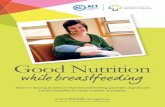 Good Nutrition · Good Nutrition whe blireafestedngi 3 Iodine Iodine is essential for hormone production and your baby’s brain development. Good sources of iodine include: • Bread