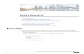 Service Assurance - Cisco€¦ · Service Assurance • Prerequisites,page1 • PrimeCollaborationAssuranceWorkflow,page2 • PrimeCollaborationAssuranceArchitectureConsiderations,page2