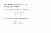 Do Now: Monday (9/26) Copy and Solve.teachers.dadeschools.net/sdaniel/Do Nows CheckPoint 2.pdf · Do Now: Monday (9/26) Copy and Solve. 1. 2. Do Now:Tuesday (9/27) Solve. 1. 2. 3.