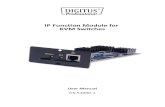 IP Function Module for KVM Switchesftp.assmann.com/pub/DS-/DS-51000-1___4016032430018/DS...2018/09/11  · Installation 1. Remove the IP module blank of the KVM-compatible product