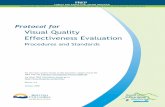 Visual Quality Effectiveness Evaluation · FOREST AND RANGE EVALUATION PROGRAM Protocol for Visual Quality Effectiveness Evaluations Procedures and Standards ii October 2008 October