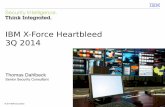 IBM X-Force Heartbleed 3Q 2014 - Computer Sweden · IBM Security Systems 3 IBM X-Force® Research and Development Vulnerability Protection IP Reputation Anti-Spam Malware Analysis