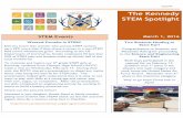 The Kennedy STEM Spotlightschools.cms.k12.nc.us/kennedyMS/Lists/Announcements... · 2016-03-01 · Issue #7 STEM in the Language Arts Classroom Mr. Wood’s sixth graders have been