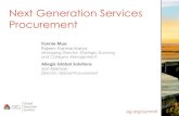 Next Generation Services Procurement - SIGsig.org/docs2/S07_Services_Procurement_for_the_Next_Generation_… · Next Generation Services Procurement Fannie Mae Rajeev Karmacharya