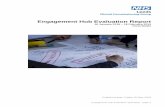 Engagement Hub Evaluation Report… · attended the Engagement Hub peer support group helped out with developing and delivering an Engagement Hub training session; have shown an interest